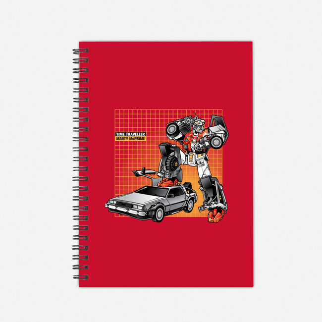 Marty McPrime-none dot grid notebook-Obvian