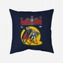 Maskman-none non-removable cover w insert throw pillow-paulagarcia