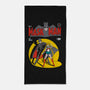 Maskman-none beach towel-paulagarcia