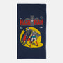 Maskman-none beach towel-paulagarcia