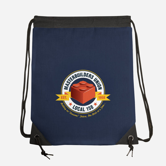 Masterbuilders Union-none drawstring bag-nakedderby
