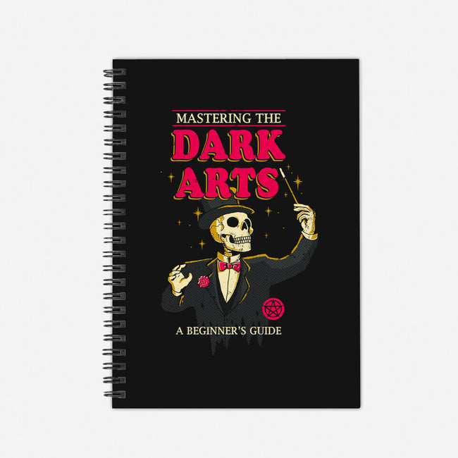 Mastering The Dark Arts-none dot grid notebook-DinoMike