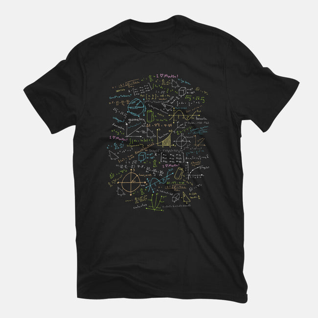 Math Lessons-unisex basic tee-robyriker