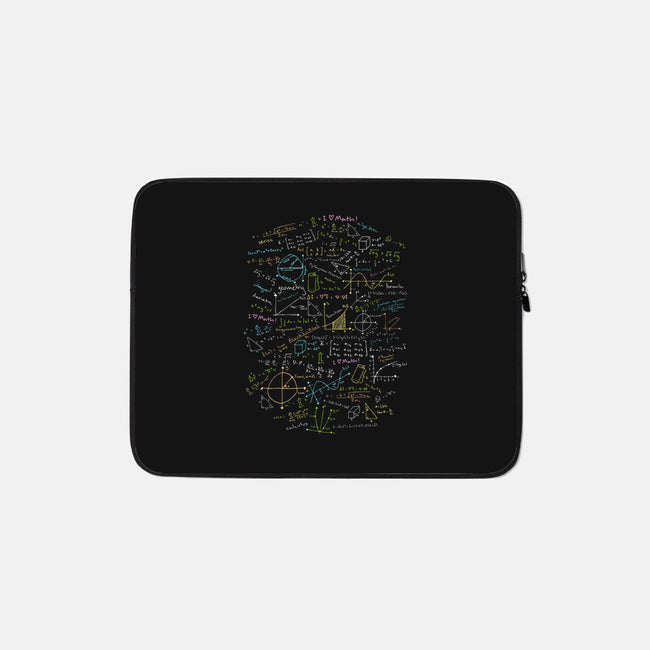 Math Lessons-none zippered laptop sleeve-robyriker
