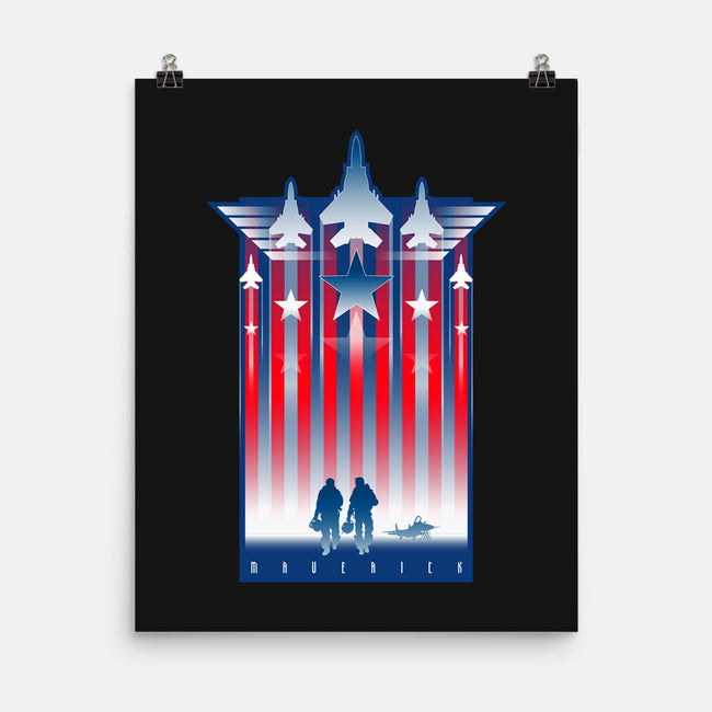 Maverick-none matte poster-StevenToang