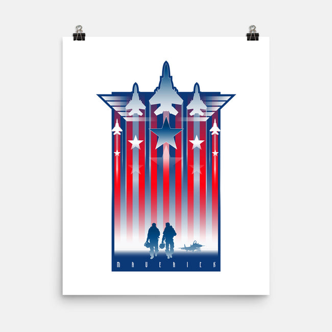 Maverick-none matte poster-StevenToang