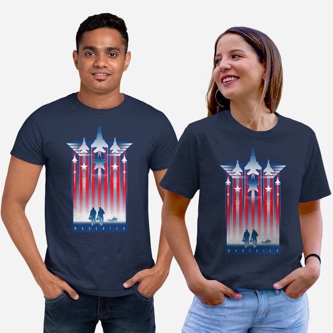 Maverick-unisex basic tee-StevenToang