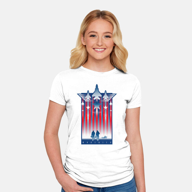 Maverick-womens fitted tee-StevenToang