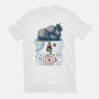 Mean One-unisex basic tee-Six Eyed Monster