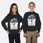 Mean One-youth crew neck sweatshirt-Six Eyed Monster