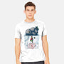 Mean One-mens heavyweight tee-Six Eyed Monster