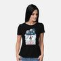 Mean One-womens basic tee-Six Eyed Monster