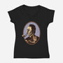 Measure of a Man-womens v-neck tee-Fishmas