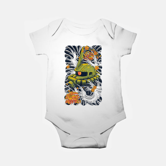 Mecha Suit Ink-baby basic onesie-Snapnfit