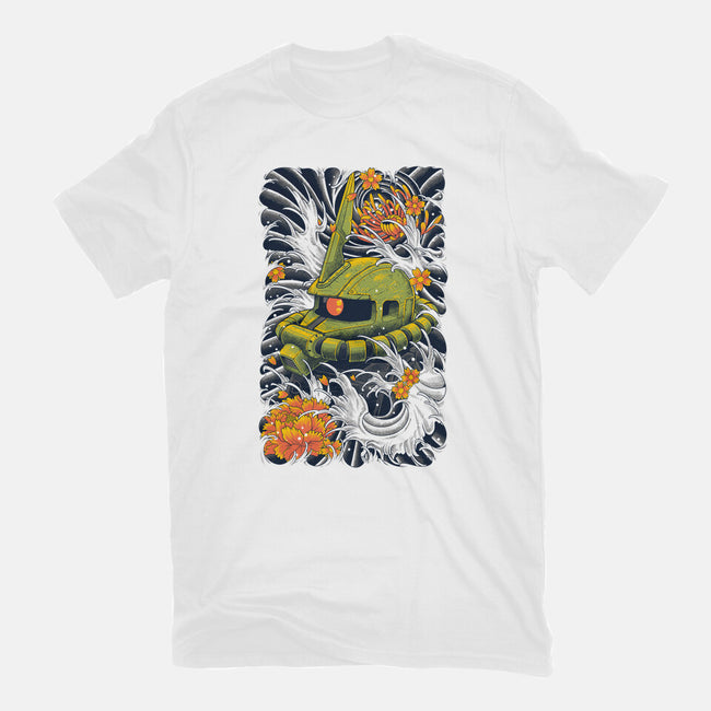 Mecha Suit Ink-womens fitted tee-Snapnfit