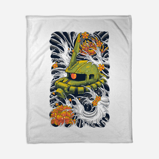 Mecha Suit Ink-none fleece blanket-Snapnfit