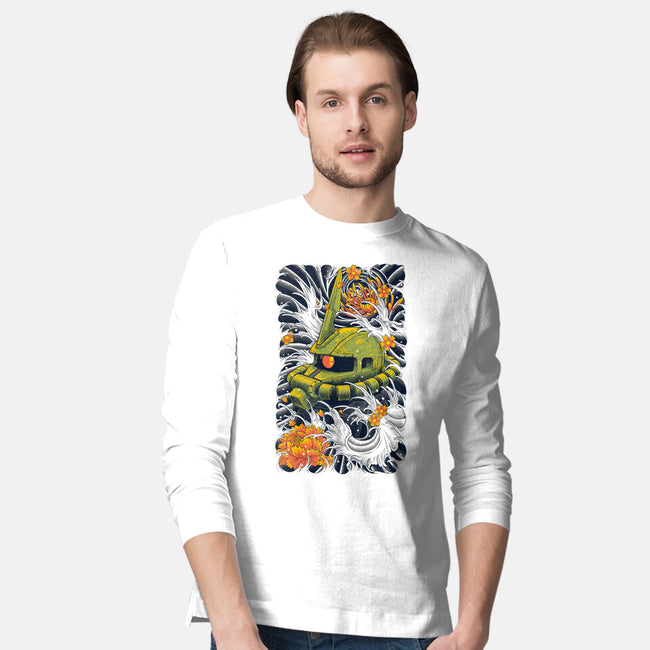 Mecha Suit Ink-mens long sleeved tee-Snapnfit