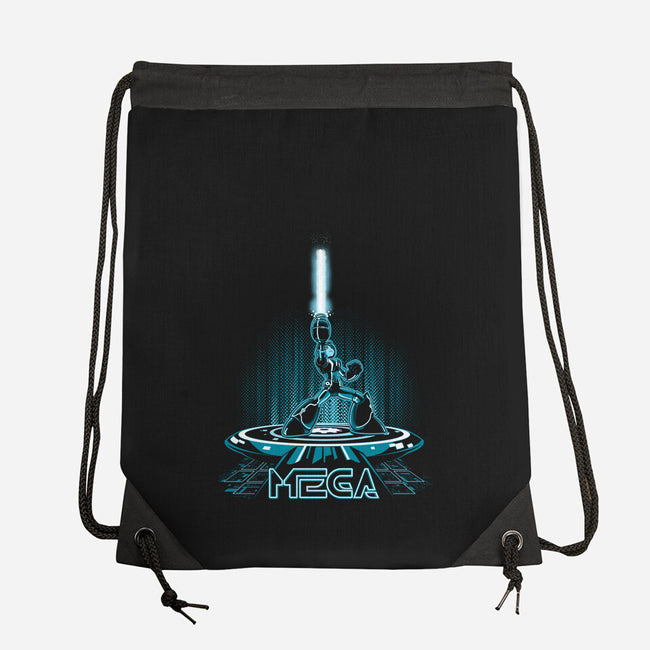 MEGA-none drawstring bag-DJKopet