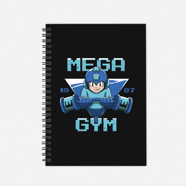 Mega Gym-none dot grid notebook-vp021