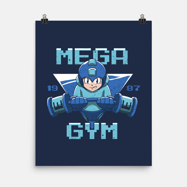 Mega Gym-none matte poster-vp021