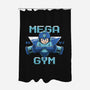 Mega Gym-none polyester shower curtain-vp021