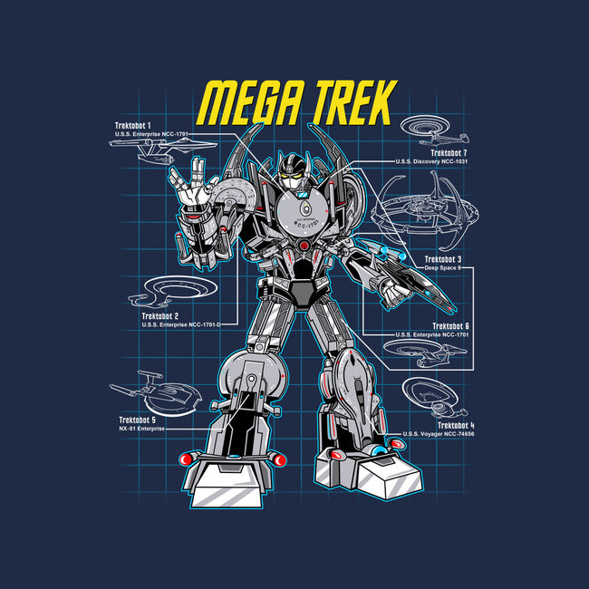 Mega Trek-mens heavyweight tee-Robreepart