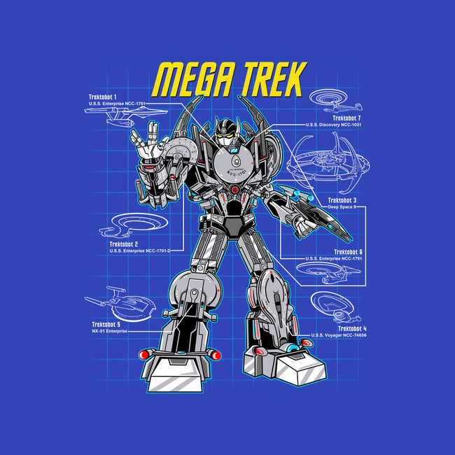 Mega Trek-none zippered laptop sleeve-Robreepart