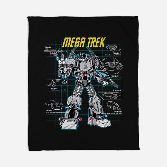 Mega Trek-none fleece blanket-Robreepart