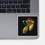 Mega-Aran-none glossy sticker-SarahCave