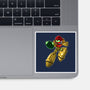 Mega-Aran-none glossy sticker-SarahCave