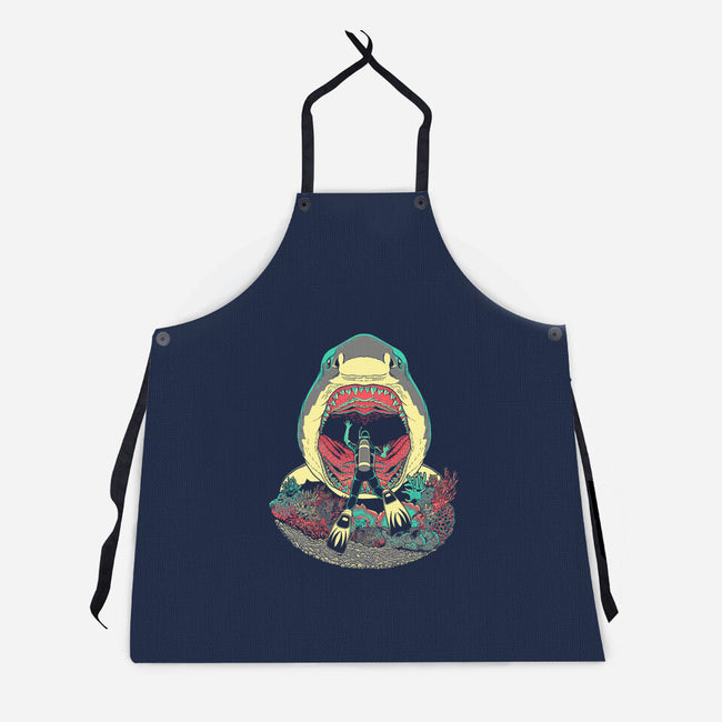 Megalodoom-unisex kitchen apron-JCMaziu