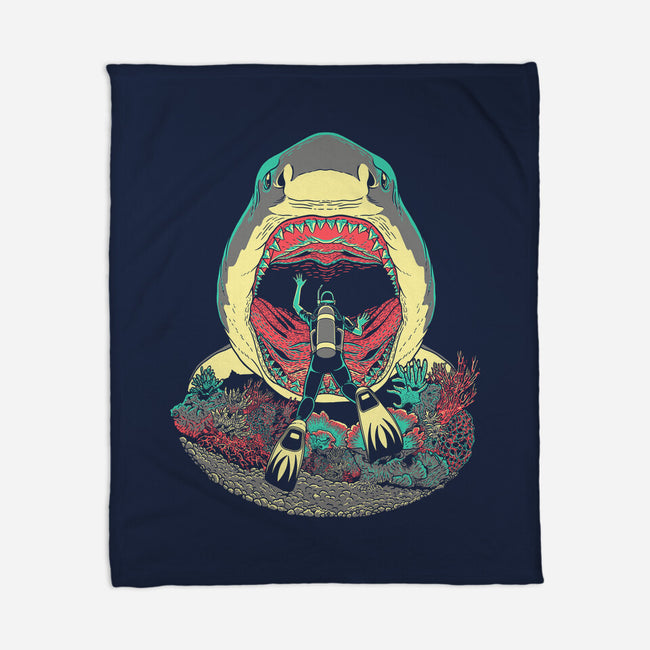 Megalodoom-none fleece blanket-JCMaziu