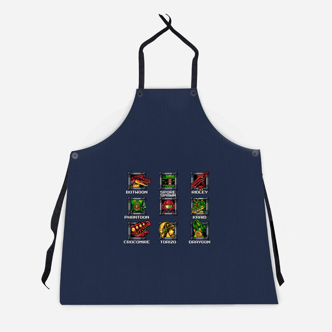 Megatroid-unisex kitchen apron-PixelEyeBat