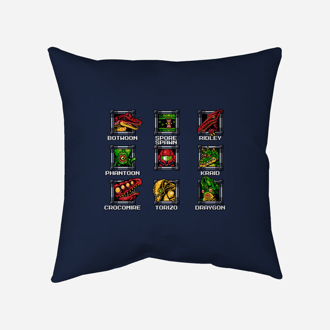 Megatroid-none removable cover w insert throw pillow-PixelEyeBat