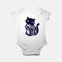 Meow or Never-baby basic onesie-NemiMakeit