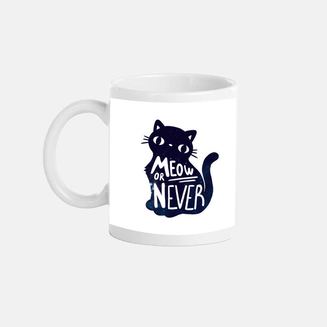 Meow or Never-none glossy mug-NemiMakeit