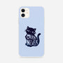 Meow or Never-iphone snap phone case-NemiMakeit