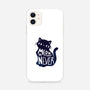 Meow or Never-iphone snap phone case-NemiMakeit