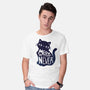 Meow or Never-mens basic tee-NemiMakeit