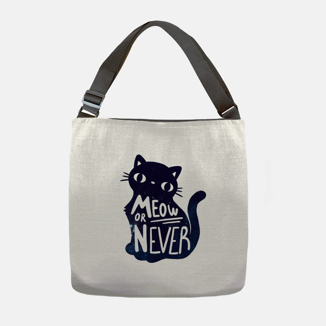 Meow or Never-none adjustable tote-NemiMakeit