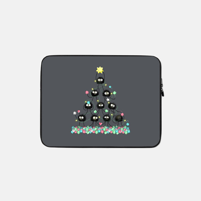 Merry Dusty Christmas!-none zippered laptop sleeve-soulful