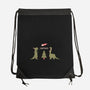 Merry Extinction-none drawstring bag-Teo Zed