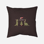Merry Extinction-none removable cover throw pillow-Teo Zed