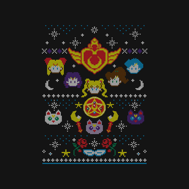 Merry Senshi-none removable cover w insert throw pillow-machmigo