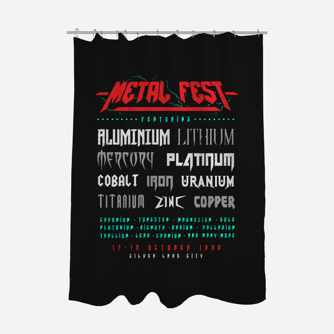 Metal Fest-none polyester shower curtain-Gamma-Ray