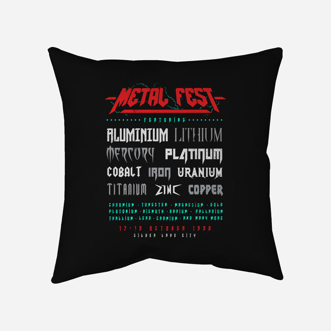 Metal Fest-none non-removable cover w insert throw pillow-Gamma-Ray