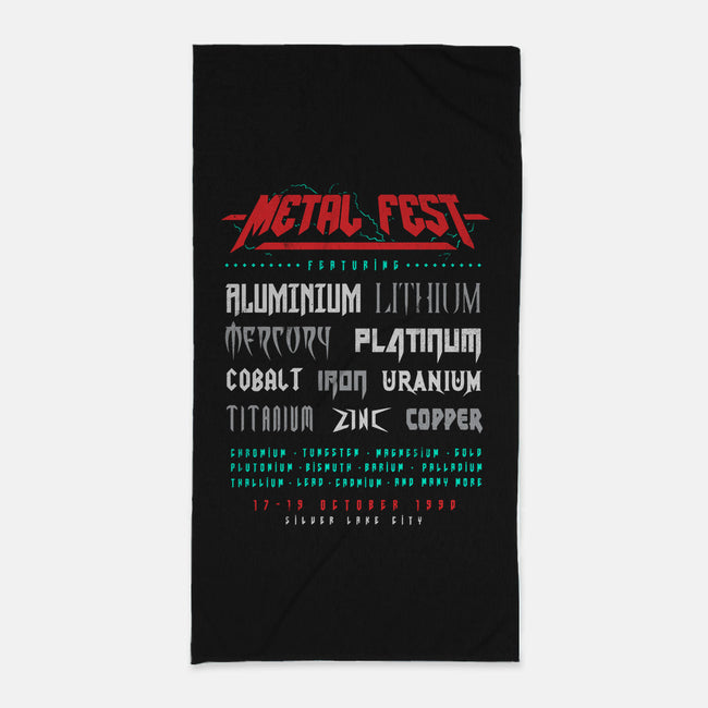 Metal Fest-none beach towel-Gamma-Ray