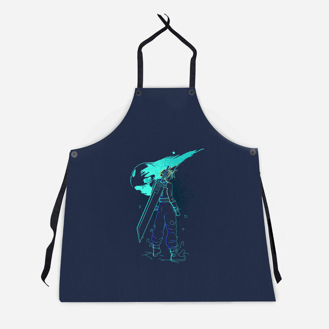 Meteor Shower-unisex kitchen apron-Donnie