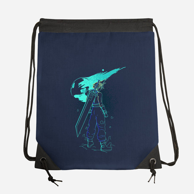 Meteor Shower-none drawstring bag-Donnie