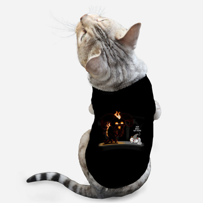 Mew Shall Not Pass-cat basic pet tank-queenmob